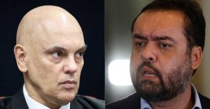 PATRlOTAS's tweet photo. Cláudio Castro diz que não receberá Alexandre de Moraes no Palácio da Guanabara para discutir segurança pública. https://t.co/jUtR0ExMEJ