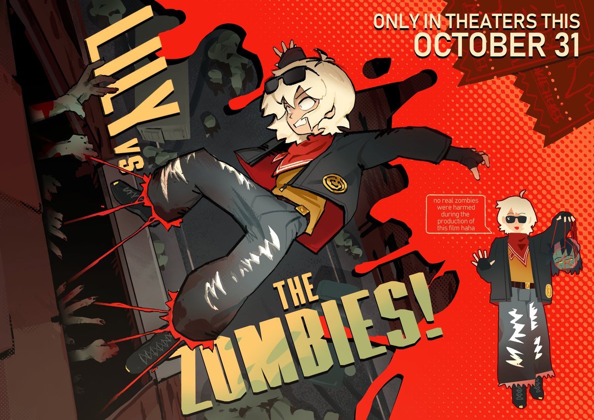 halloween secret sata event thing for my friend @/zulqernein !!