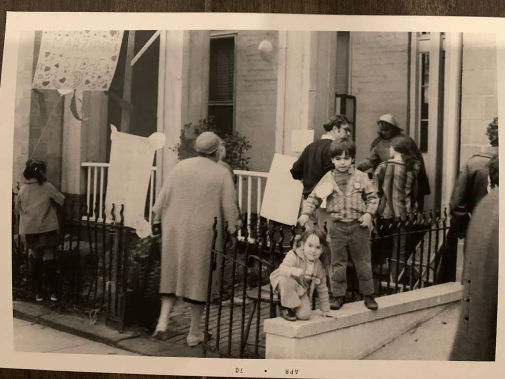 <a href="/rcallimachi/">Rukmini Callimachi</a> One more photo of life at the house, this one from the street fair in April of 1970.