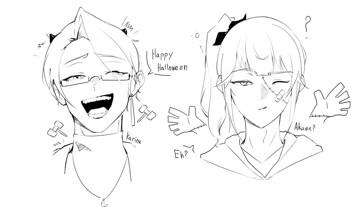 Happy halloween
.....
eh?
<a href="/AkaneDoko/">AkaneDoko 🇹🇭 🧟‍♀️🍼</a>