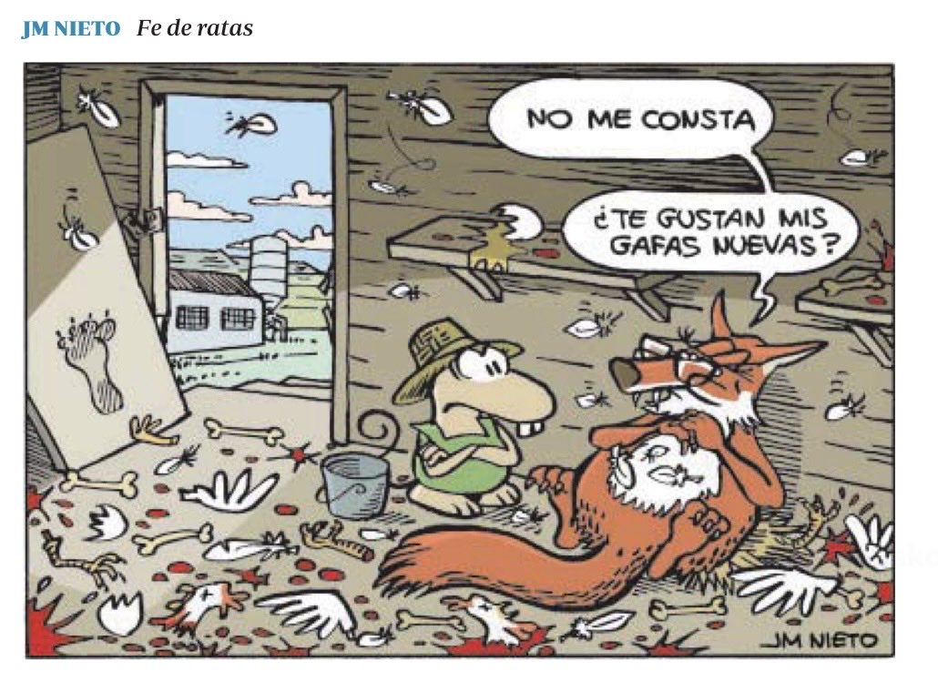 🤣🤣🤣🤣🤣. ¿Les suena?
Viñeta de ⁦<a href="/HUMORJMNIETO/">Jose María Nieto</a>⁩