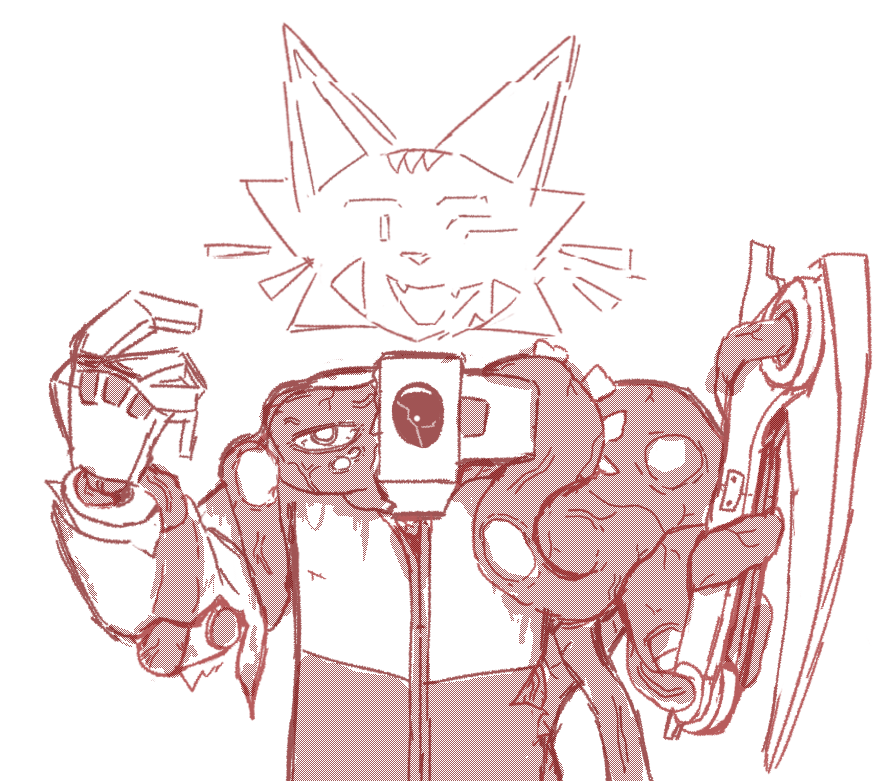 Remembered an old doodle I did before, so here's this thing again

Somehow, the flesh returned