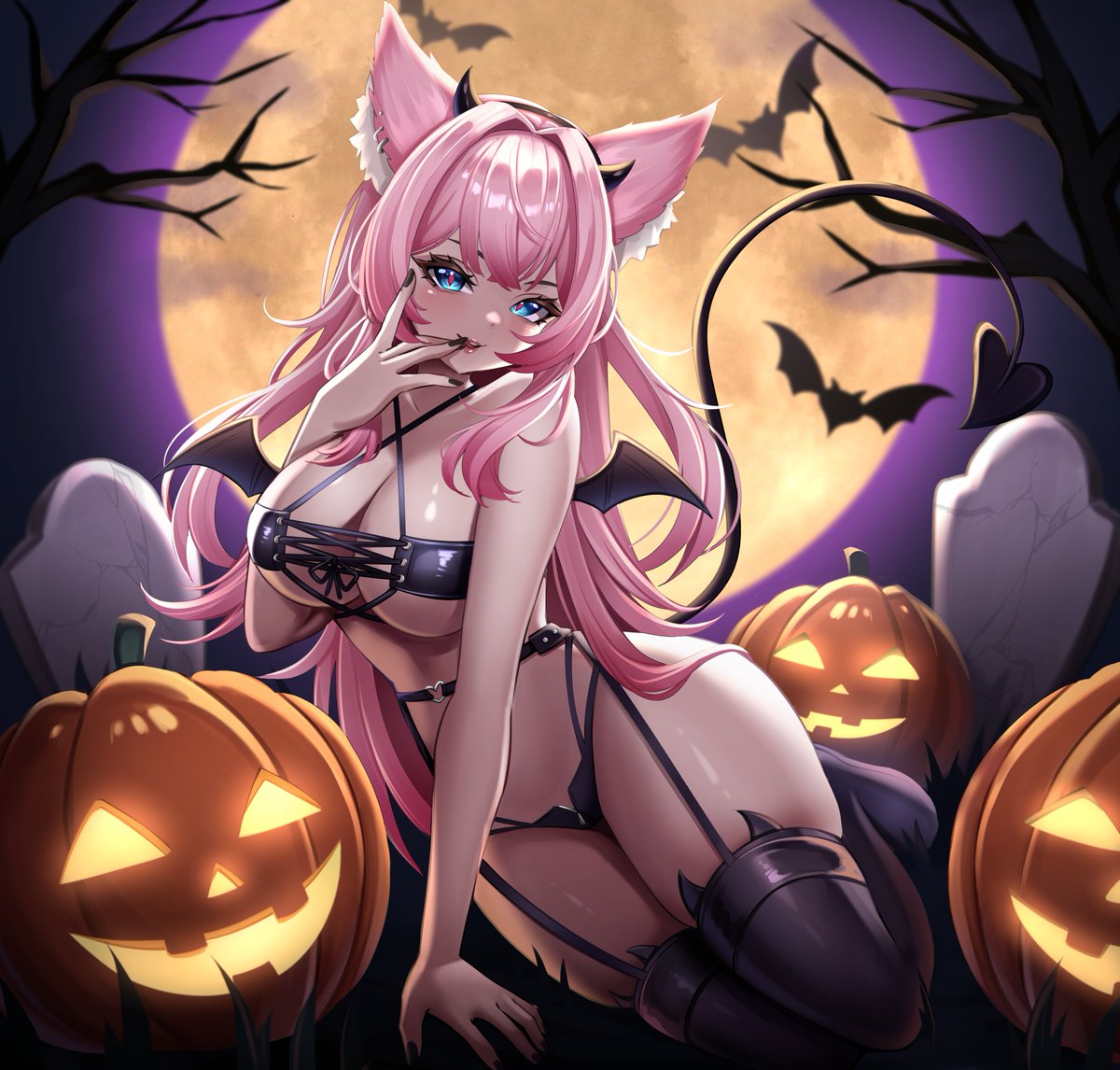 Happy Halloween!! I'm streaming today!

🎨<a href="/biyo_art/">Biyo ✦ Art</a>
