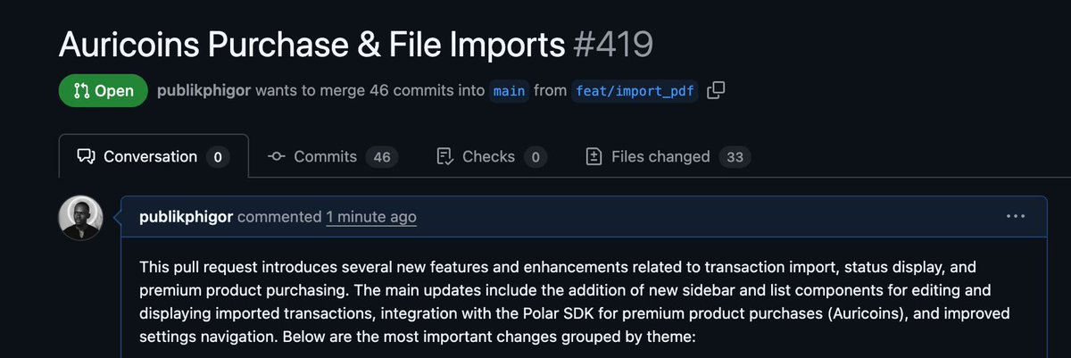 publikphigor's tweet image. This feature has been in the pipeline since I launched @auritrack a year ago.

Basically allowing users upload PDF, CSV, and Excel format bank statements from ANY bank and it extracts all their data using AI. Super pumped to have this released 🚀

Try now:
app.auritrack.com