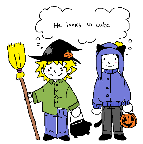 It would be negligent of me not to post anything for Halloween ! Happy Halloween !! 🎃👻 (apologies for not posting I've been having nerve issues with my drawing hand however it will not stop me from drawing yaoi) #spcreek