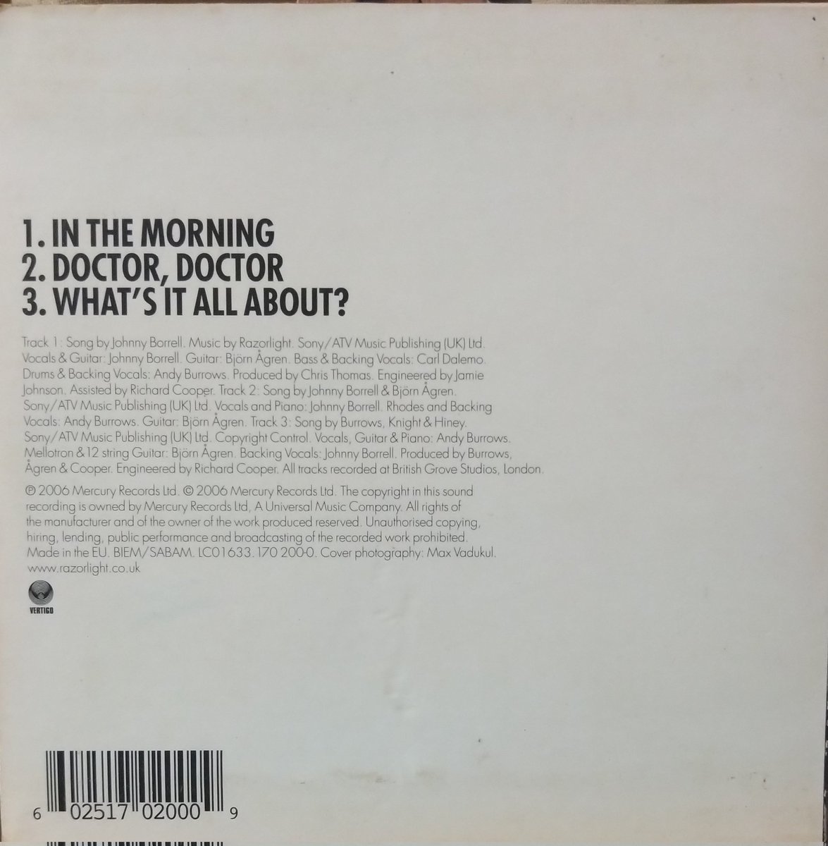 YubeiHe12703's tweet image. 早く目覚めた朝は

今月も宜しくお願い致します🙇

🇬🇧#RAZORLIGHT

🎙️In The Morning
youtu.be/GJYRaTTgdpA?si…

🎙️Doctor, Doctor
youtu.be/A9We_OvlLJE?si…

🎙️What&apos;s It All About?
youtu.be/PsMVudlVlP8?si…

🎙️America
youtu.be/V9NhncU5_CE?si…