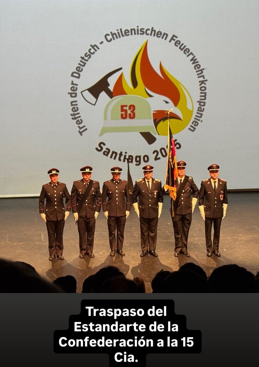 Super_CBS_Chile's tweet image. Hoy se dio inicio a la 53ª Convención de Compañías Chileno Alemanas de Chile, en esta oportunidad en la ciudad de Santiago, organizada por la @15feuerwehr, en el Teatro Municipal de Las Condes.