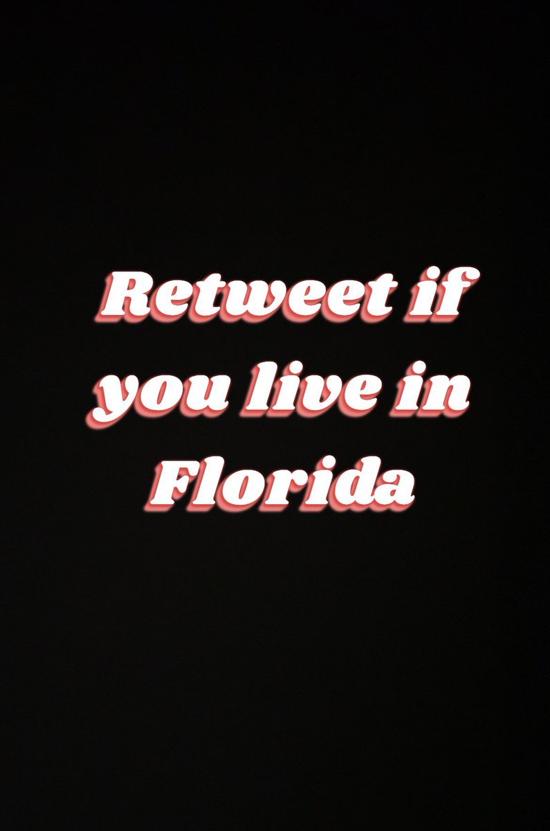 RT and comment if you're in: Orlando
Kissimmee
Winter Garden
Disney Area
Universal Area
Waterford Lakes
Pine Hills
Altamonte Springs
Lake Mary
Celebration
Ocoee
Hunters Creek
Alafaya
Sanford Apopka
Holden Heights
Oak Ridge
Oviedo