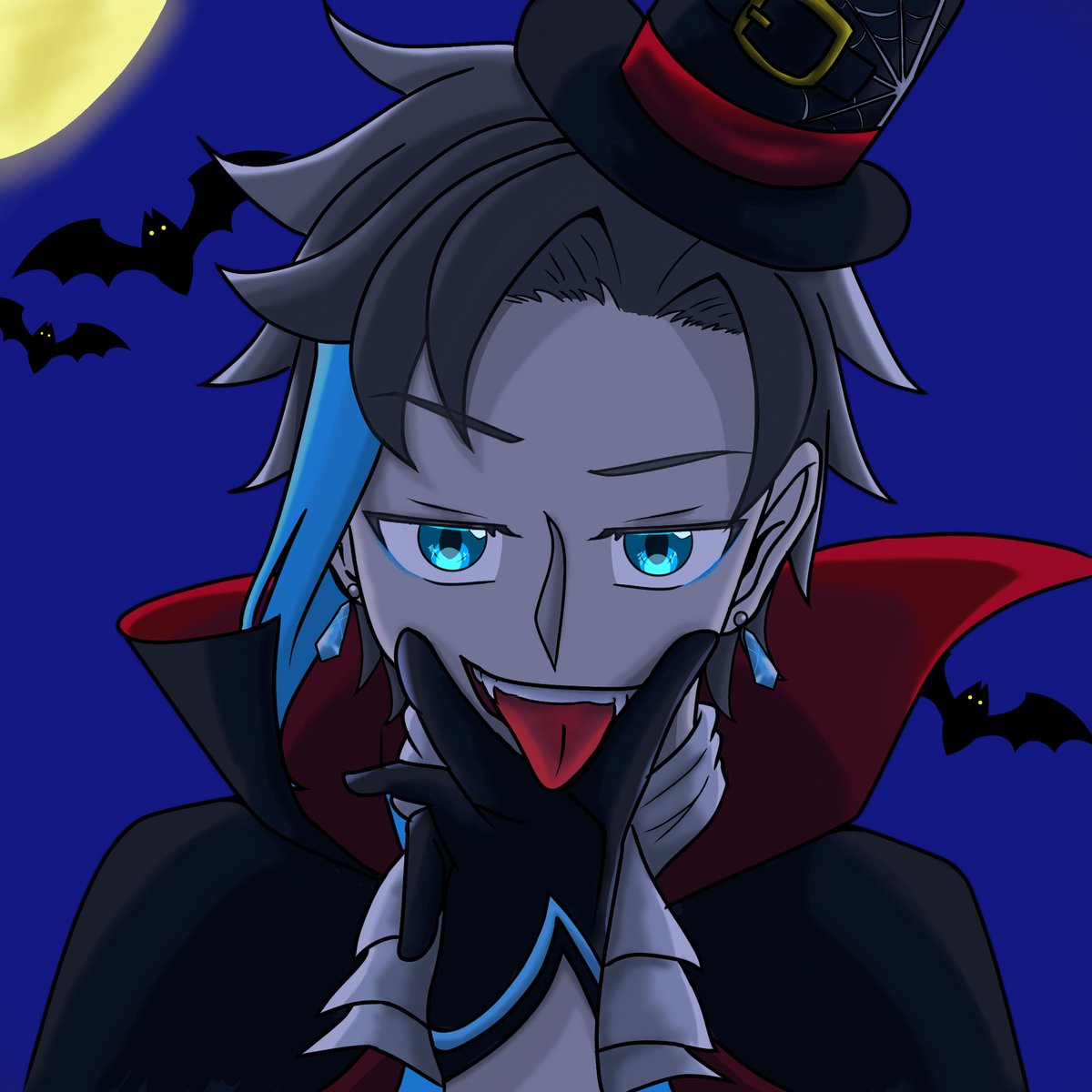 ◎Trick or Treat◎
#すまないハロウィン2025

「さてと......次は誰の家にイタズラをしようかな...？」

すぎてしまいました(>ㅿ<;;)💦
間に合わせたかったけども先生を描ききれたから悔いはない！୧(๑•̀⌄•́๑)૭✧