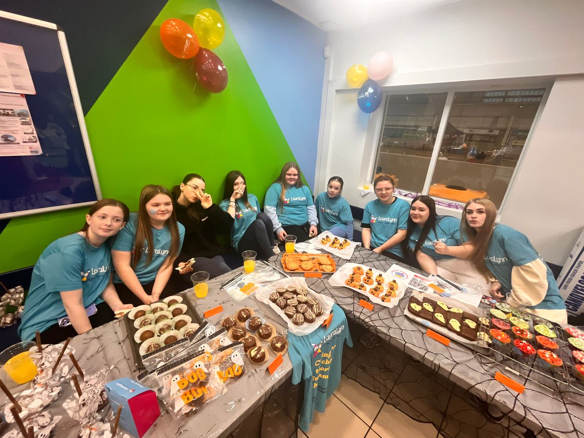 CherryOrchardEq's tweet photo. Big shout out to the young people of Cherry Orchard Youth Service who raised €400 for @LauraLynnHouse this halloween at their #bakeadifference cake sale at Get Your Spook On! Donate here: To donate to their page, Visit here https://t.co/mH3upWFlkN https://t.co/muytzGKDol
