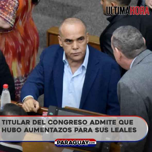 ¡VERGÜENZA, DEJEN DE BURLARSE DEL PUEBLO 🇵🇾!

📌Sobre la funcionaria que cuadruplicó sus ingresos, y que es hija de una aliada suya, el cartista dijo que no fue solo ella, sino diez en total, porque el Senado no se rige por la Ley de Carrera Civil.

👉La funcionaria Leticia
