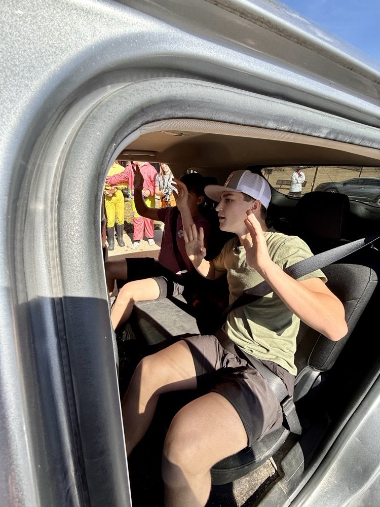 2025 Click It Challenge Champions: 11th Grade 

We want to thank Mrs. Radford and the Student Council for all of their hard work to plan all of the fun activities for this week.  It's a little crazy, but everyone has had a great time.