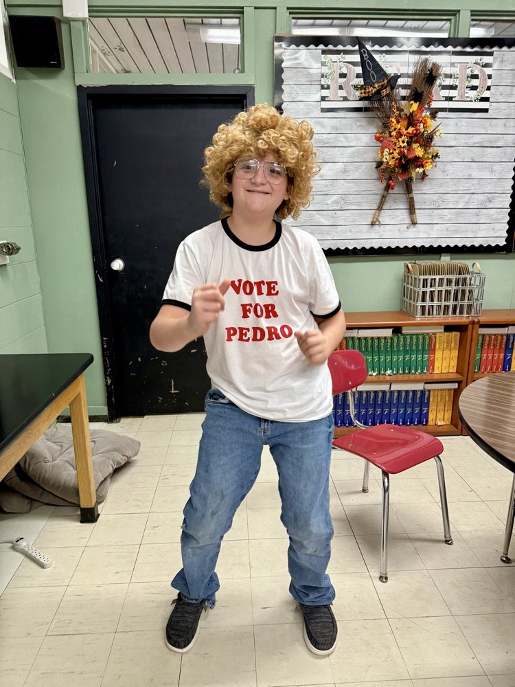 High school participated in TV/movie character day for the last day of Red Ribbon Week!