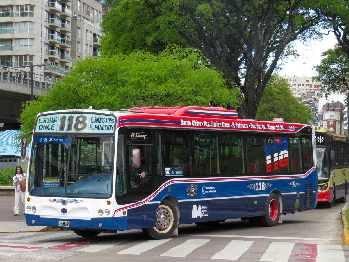 Nuevo 8 de la #linea118 
.
#nuovobus