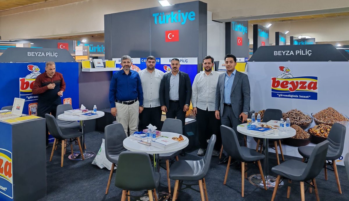 Türk İhraç Ürünleri Fuarı Bağdat’ta Kapılarını Açtı! 🇮🇶

T.C. Ticaret Bakanı Prof. Dr. Ömer Bolat ve Irak Ticaret Bakanı Etir Davud Selman El-Greyrî’nin katılımıyla gerçekleşen fuarda, Beyza Piliç olarak biz de yerimizi alarak ürünlerimizi uluslararası ziyaretçilerle buluşturduk.