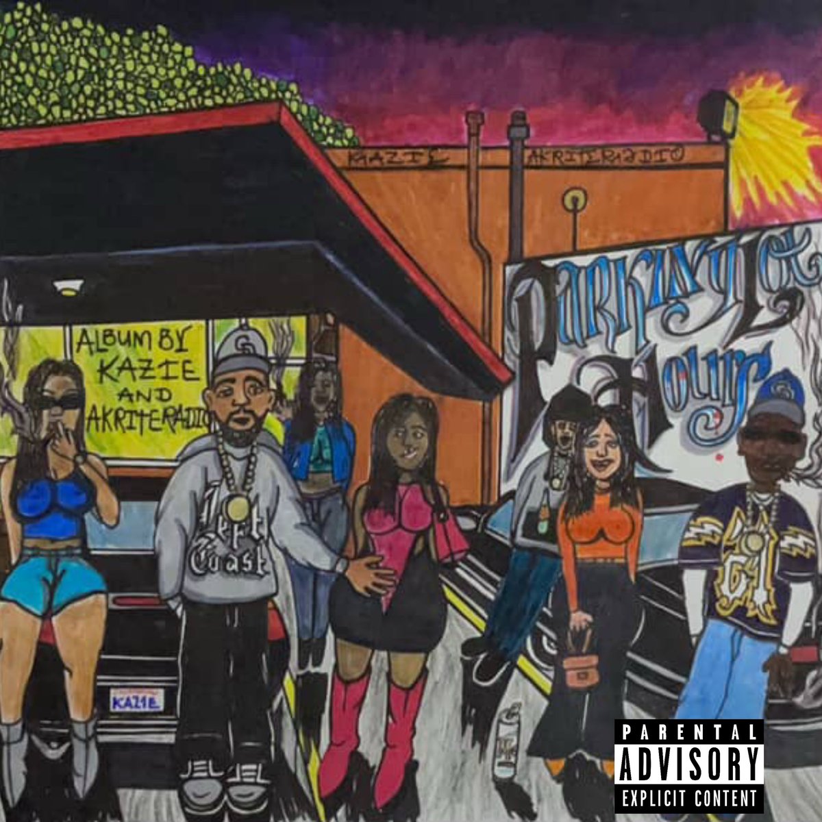 PureHooper23's tweet image. Me &amp;amp; @AkriteRadio dropped an Album today with nothing but SLAPS‼️

 “PARKING LOT HOURS” is OUT NOW  on all digital streaming platforms ⏳🚘

7 Tracks. 3 Producers. 2 of Left Coast’s Finest. All Mixed &amp;amp; Mastered by me… 🔥 
Tap in 📲

🔗: distrokid.com/hyperfollow/ka…