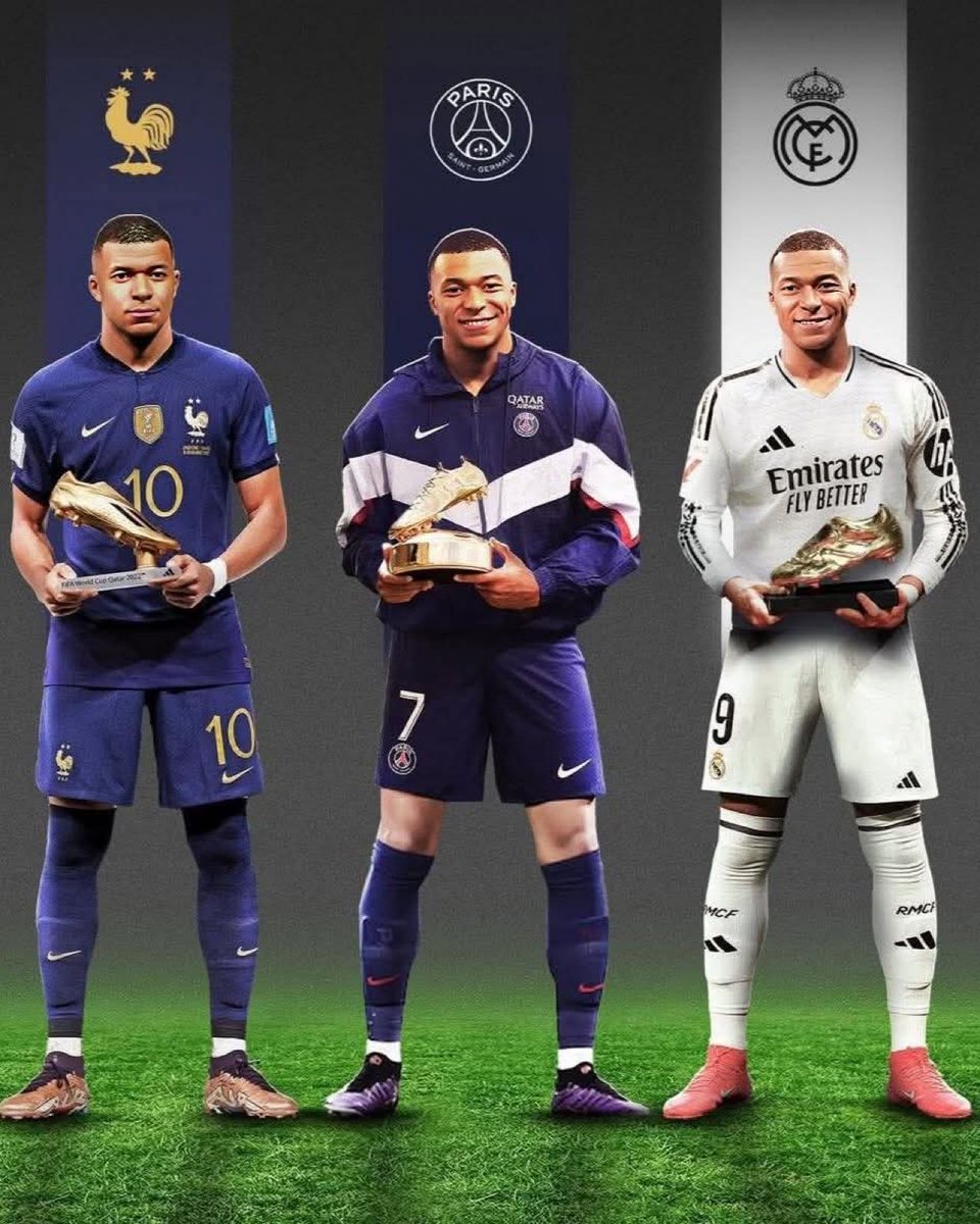 Kylian Mbappé won the Golden Boot with 3 iconic numbers. ⭐🤯