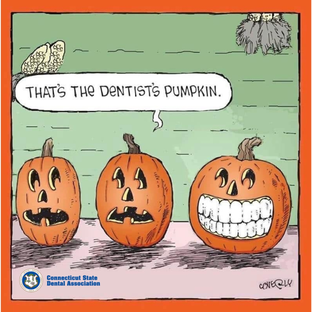 CtStateDental's tweet image. Spot one of these pumpkins on your trick-or-treat route tonight? 🎃 Let us know! Wishing all our friends and followers a fun and safe Halloween! #CSDA #HappyHalloween
