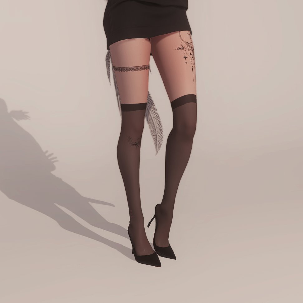 been hand painting like crazy... going to work more next week but i want to include these, too! i'm so excited for these.

planning on including:
- plain tights (4 colors)
- decals
- fishnet (and ripped fishnet)
- socks

need to work on normal and mask maps (for sheen and