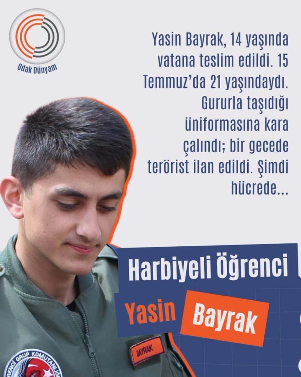 Yasin Bayrak, 15 Temmuz’da 21 yaşındaydı. Bir gecede terörist ilan edildi. Şimdi hücrede…

AskeriÖğrencinin SuçuNe