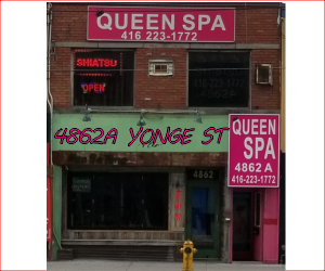QueenSpaNY's tweet photo. Come by before the Jays take flight in game 6 to be pampered by Anna and Jennifer #WANTITALL  #WorldSeries  #yonge #sheppard #ny #queenspa #pamper #toronto #6ix #canadasteam #Halloween https://t.co/wz3r9voyx7