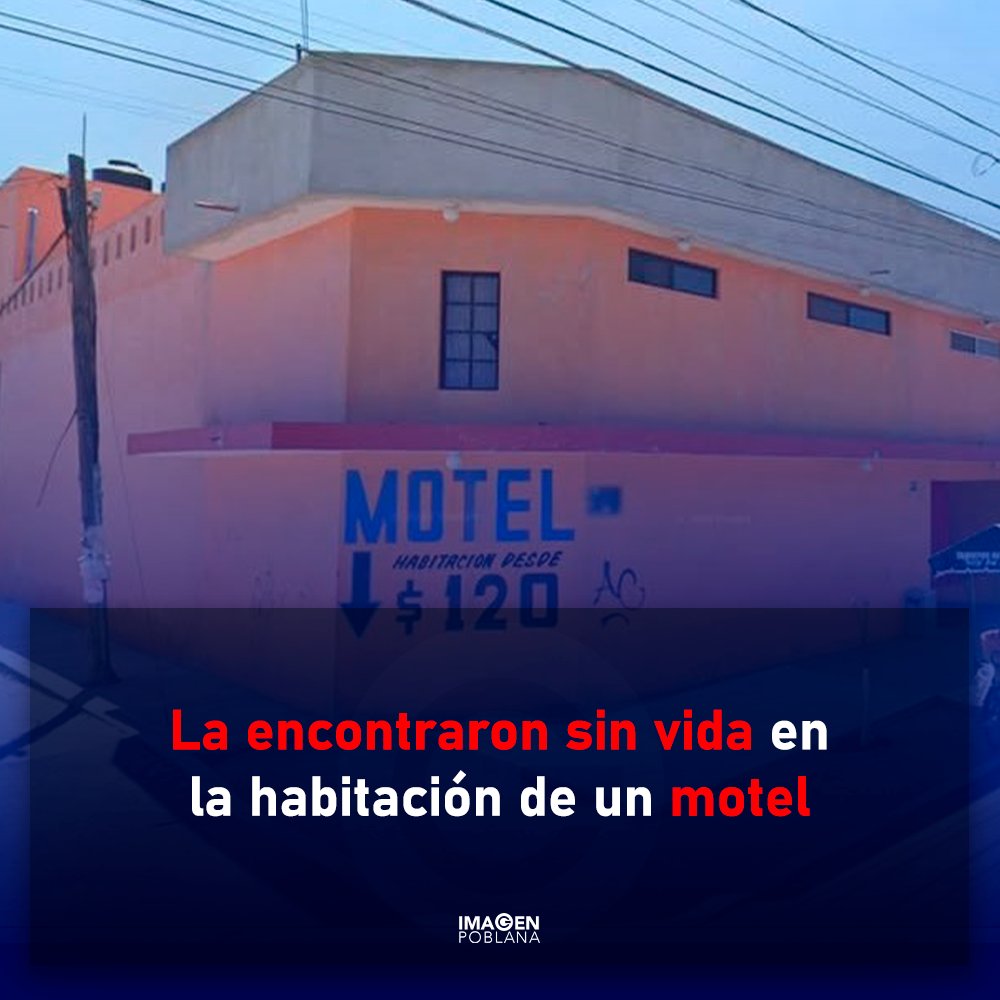 🚨 Este viernes, fue hallado el cuerpo sin vida de una mujer al interior de un motel ubicado en el Camino Real a Manzanilla; tras la llegada de las autoridades, la occisa fue hallada con manchas hemáticas y se maneja la posibilidad de una sobredosis.

imagenpoblana.com/25/10/31/la-en…