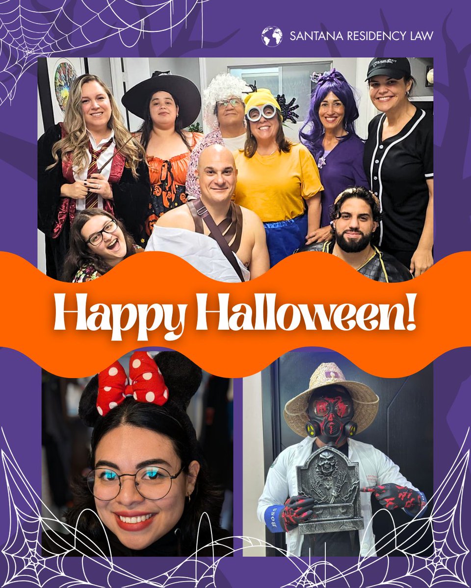ElinaMSantana's tweet image. Just had such a fun (and spooky!) day at the office celebrating together! 👻🎃 

Swipe to see which costume stole the show this year! 🕸️🧡

#HappyHalloween #TeamFun #CostumeContest #SpookySeason