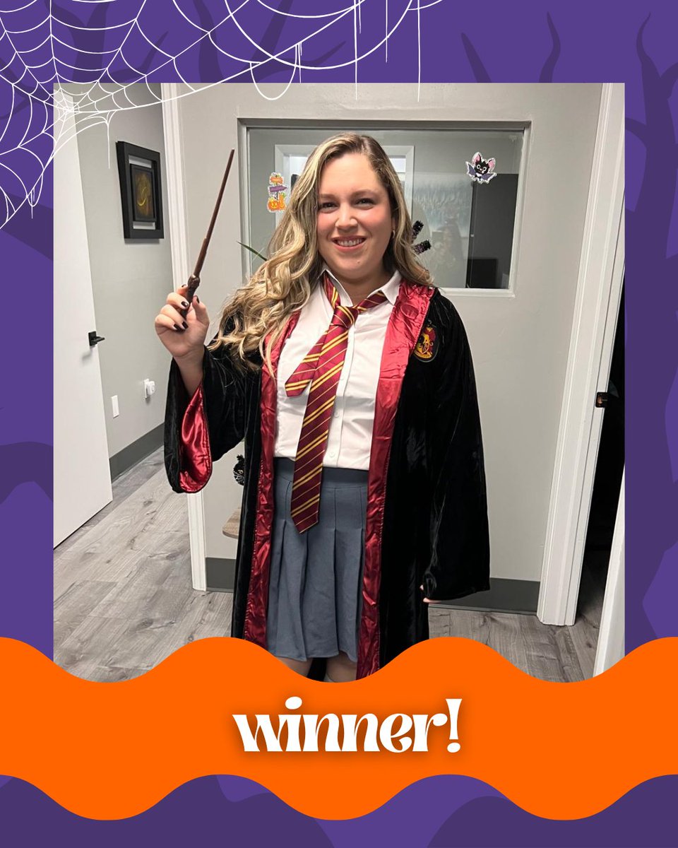 ElinaMSantana's tweet image. Just had such a fun (and spooky!) day at the office celebrating together! 👻🎃 

Swipe to see which costume stole the show this year! 🕸️🧡

#HappyHalloween #TeamFun #CostumeContest #SpookySeason