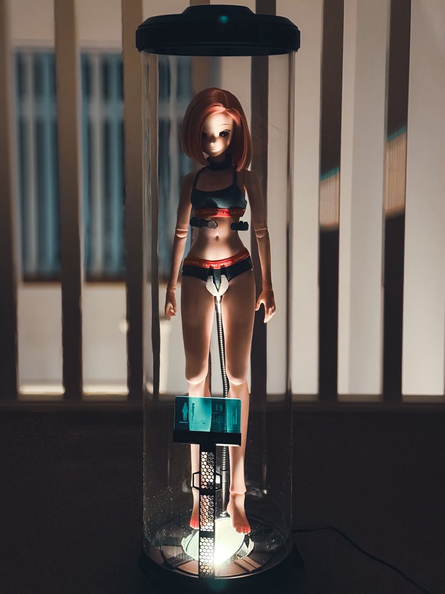 MimiBarnard's tweet image. Serenity’s memories 😉🖤🦾🔥 #smartdoll #bjd #doll #dolfun