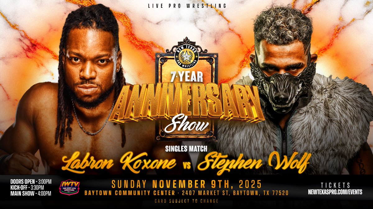 New Texas Pro Wrestling tweet media