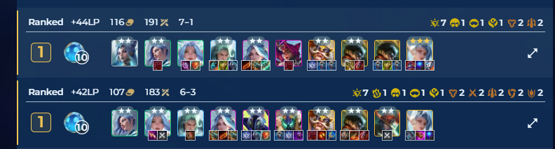 Forgot to screenshot ingame, but I actually like 3* Zyra. All the plants just shredd down the enemy's board xD