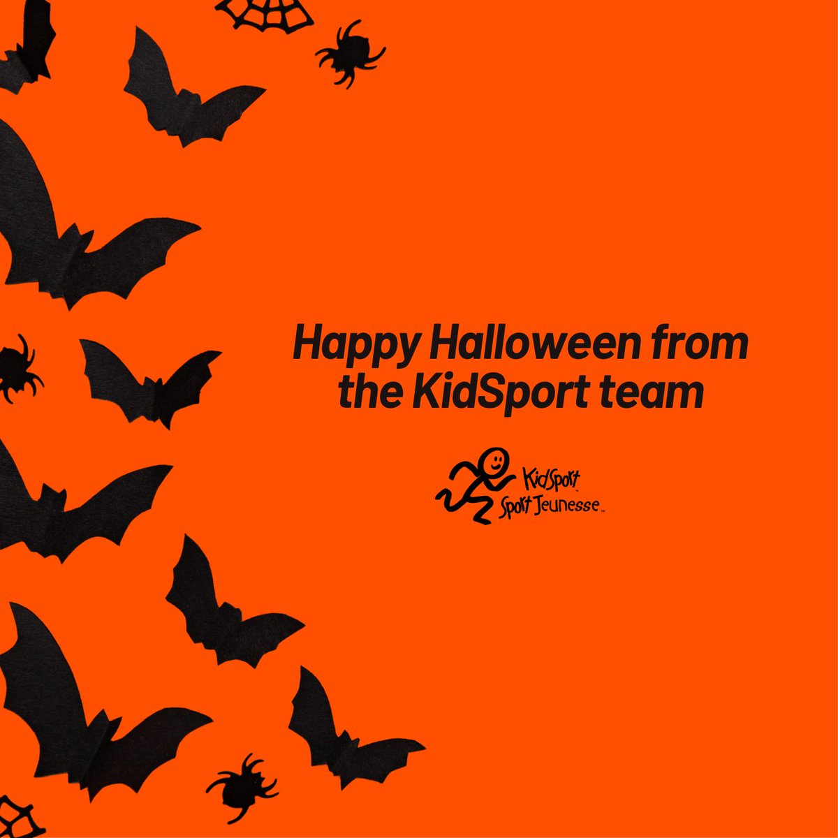 Happy Halloween from the KidSport team

Stay Safe and Have Fun!

#SoALLKidsCanPlay!