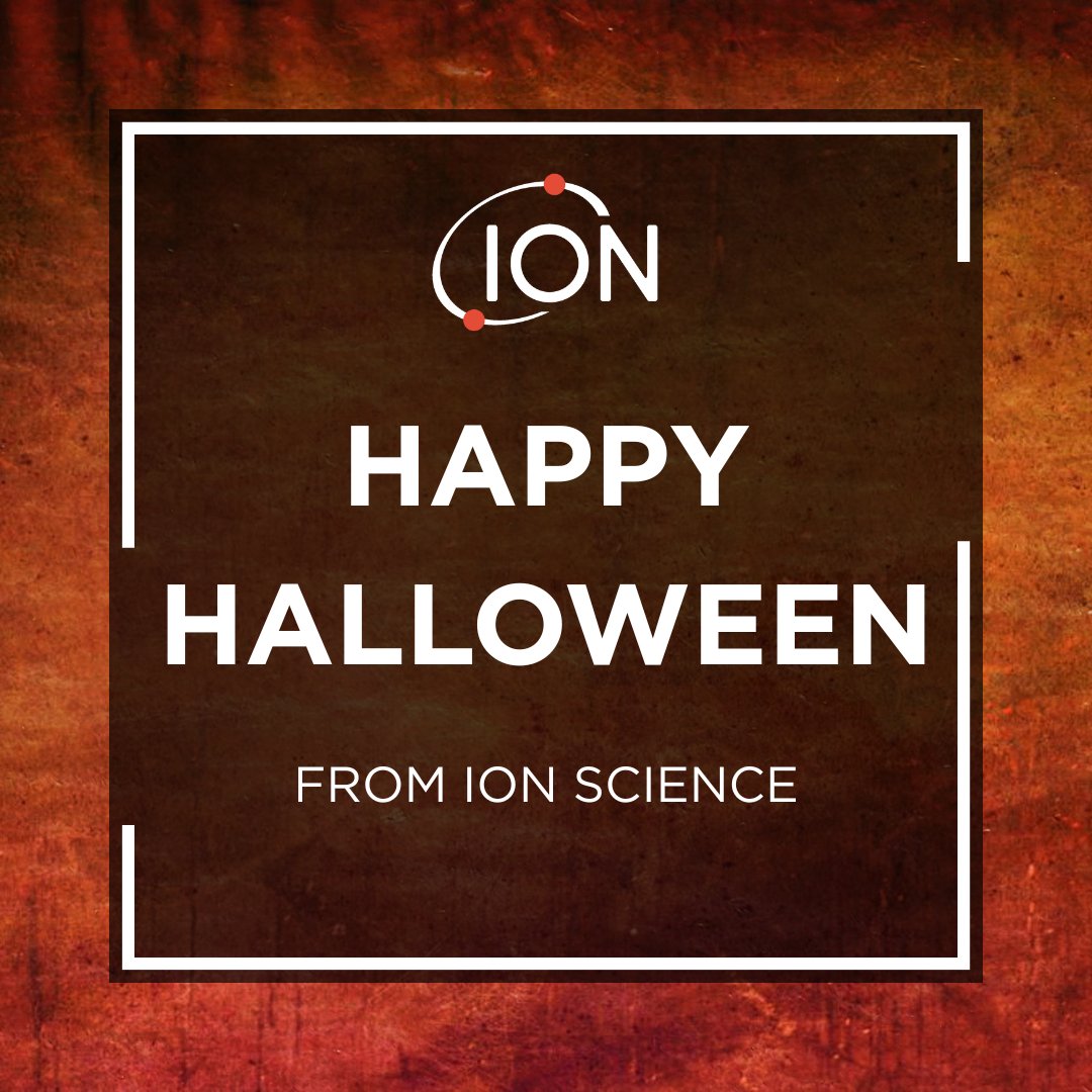 ionscienceusa's tweet image. Happy Halloween from ION Science! We hope everyone has a fun holiday celebration!

#ION #IONScience #HappyHalloween