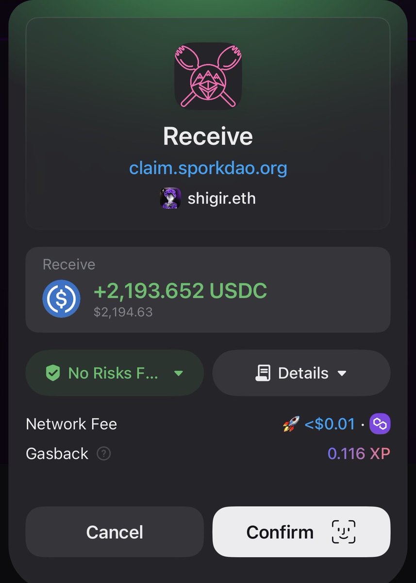 0xdGaf's tweet photo. @EthereumDenver @SporkDao Thank you SporkDAO! I think this is gonna buy a lot moar SPORK! https://t.co/ihzCF52xCX