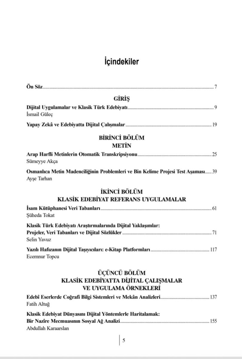 DBB_CDH's tweet image. Yeni Kitap!

Kasım 2024 tarihinde &quot;Dijital Beşeri Bilimler ve Türk Edebiyatı Araştırmaları&quot; başlığı ile merkezimizde yapılan çalıştayın bildirilerinin de yer aldığı kitap yayınlandı. 

Klasik Türk Edebiyatında Dijital Uygulamalar başlıklı kitap İsmail Güleç, S. Demir ve S. G.…