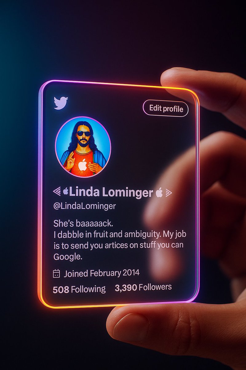 ⫷  Linda Lominger  ⫸ tweet media