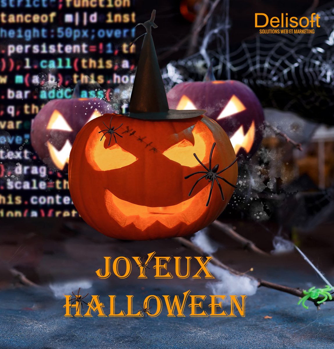 Delisoft's tweet image. 👻 À Halloween, laissez Delisoft transformer votre site en phénomène effrayant de succès! 🎃
Captivons vos visiteurs avec un design qui sort de l'ordinaire et des stratégies SEO qui ensorcellent.
Contactez Delisoft 👉 zurl.co/Ubbb4
#Delisoft #Halloween #DesignWeb #SEO