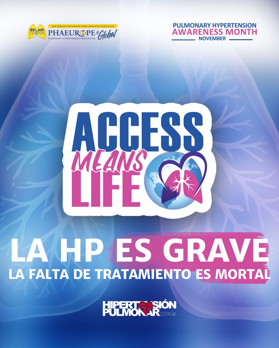 Hipertensión Pulmonar España tweet media