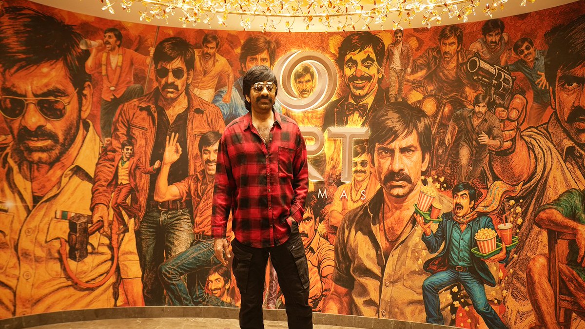 Honoured and touched to receive a trophy in recognition of my contribution to designing the Art Cinemas walls, presented by none other than the ultimate Mass Maharaja, Mr. Ravi Teja himself.

#AsianCinemas #ArtCinemas #RaviTeja #SaurabhVarma #Hyderabad #IndianCinema #MassMaharaja