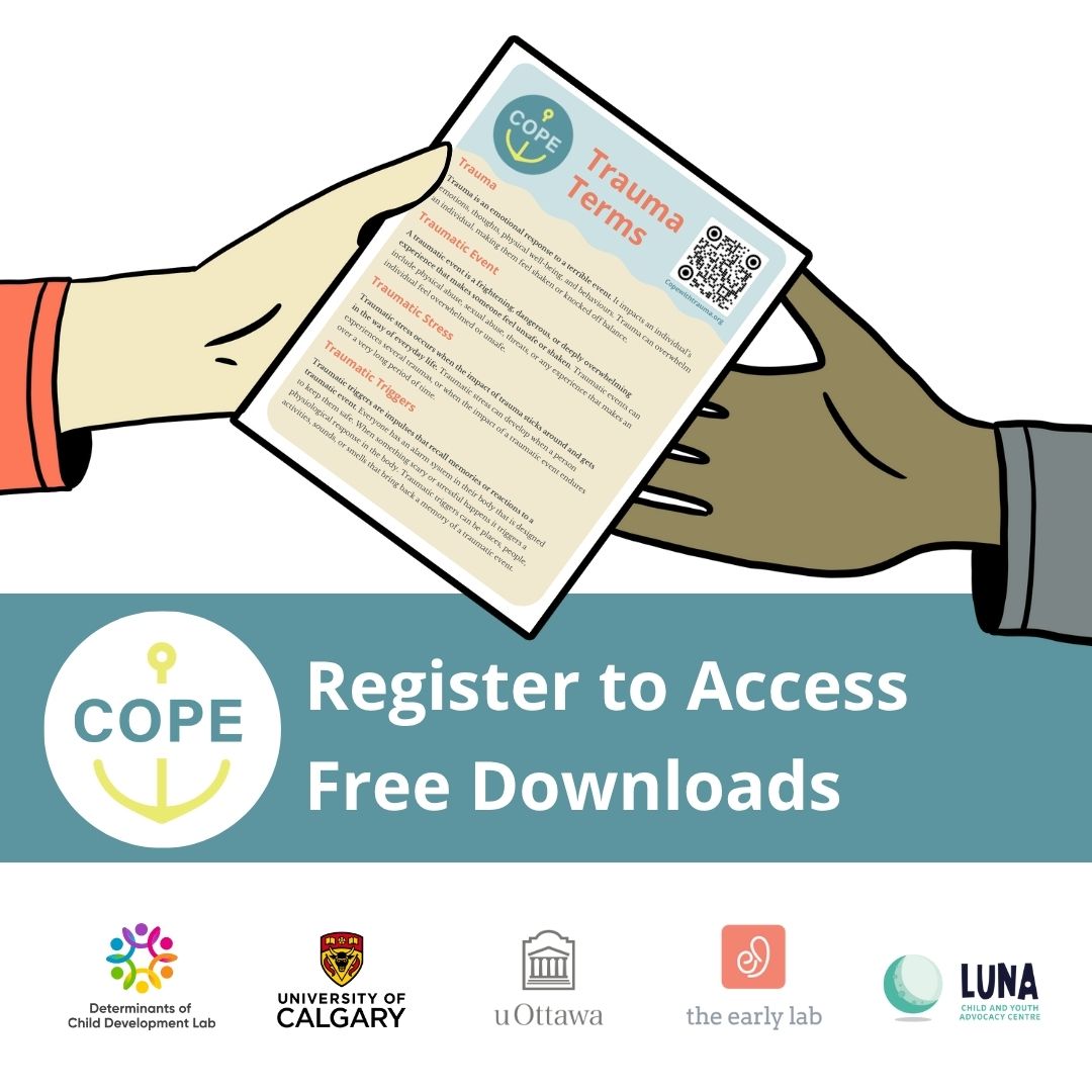 Looking for accurate information to support families and children cope with trauma? Register to access free evidence-based resources at copewithtrauma.org. You’ll find downloads like this one on "Trauma Terms." copewithtrauma.org/wp-content/upl…
<a href="/sherimadigan/">Dr. Sheri Madigan (she/her)</a> <a href="/theearlylab/">The Early Lab</a>