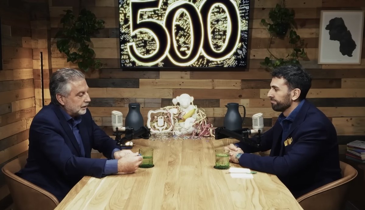 Programa altamente recomendable: Capítulo 500 de <a href="/LQTDradio/">Lo que tú digas</a> con #Alsina de <a href="/MasDeUno/">Más De Uno</a> de <a href="/OndaCero_es/">Onda Cero</a> charlando con <a href="/alex_fidalgo/">Alex Fidalgo</a> por su aniversario. Si hubiera directivos de #radio que supieran del medio Fidalgo tendría programa en una emisora nacional sin duda.