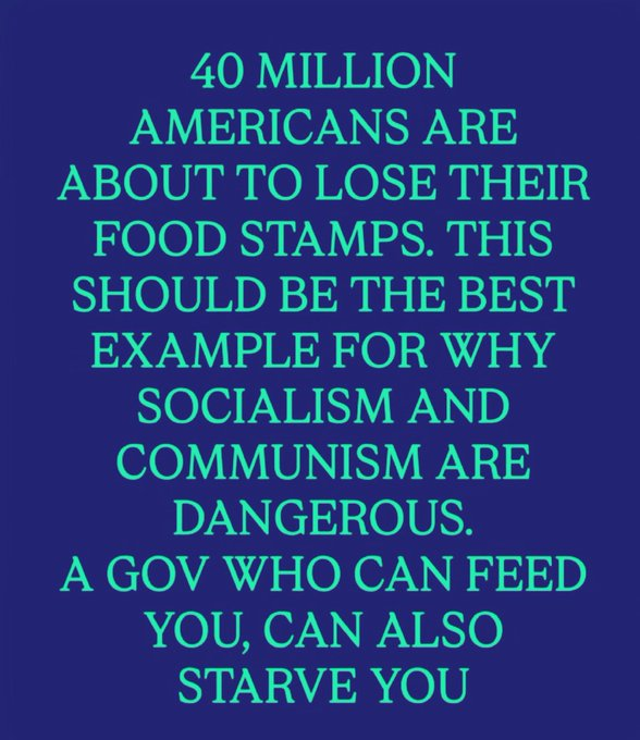 USMC19691972's tweet photo. @BarackObama And here we are, the Democrats withholding food and trying to blame Republicans like a bunch of Hamas wannabes https://t.co/fbeM4blx25
