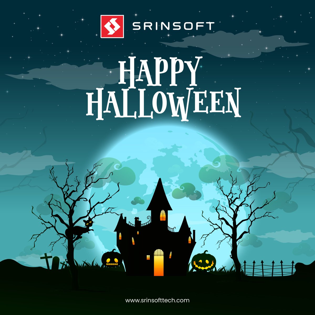 🎃 From the house of smart solutions to your home — Happy Halloween from Team <a href="/SrinSofttech/">SrinSoft Technologies</a>! 👻

#HappyHalloween #SrinSoft