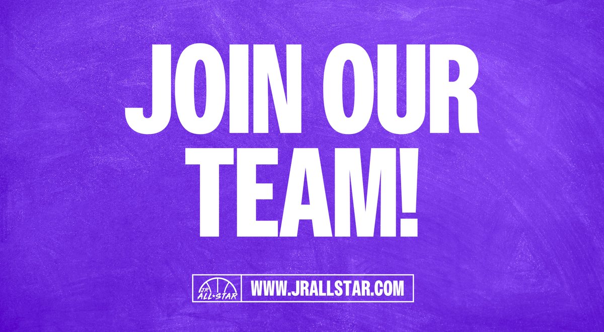 Join our team &amp; help us GROW THE GAME! 📈

We’re looking for qualified evaluators in every state to expand our coverage this winter. Interested? Send your resume or qualifications to admin@jrallstar.com!