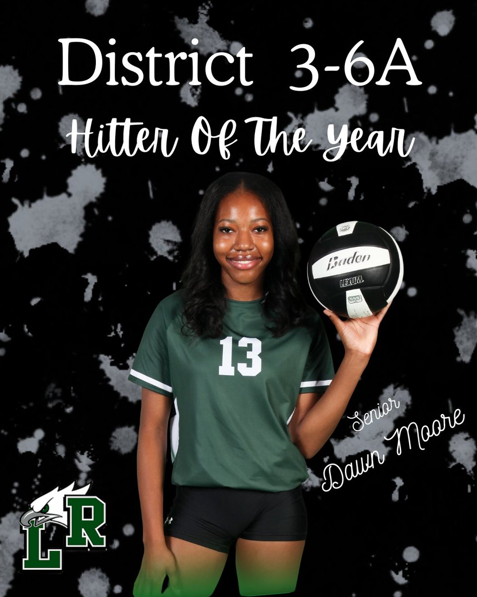Congratulations to the District 3-6A Hitter of the Year <a href="/dawnmoore2026/">Dawn Moore</a>! We are so proud of you #dominate