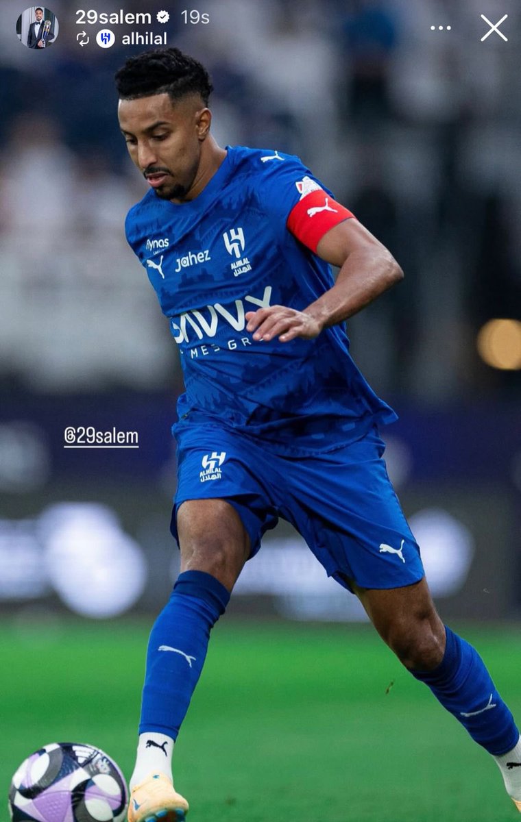 ياسر الدوسري الاسطوره عبرالانستقرام 💙