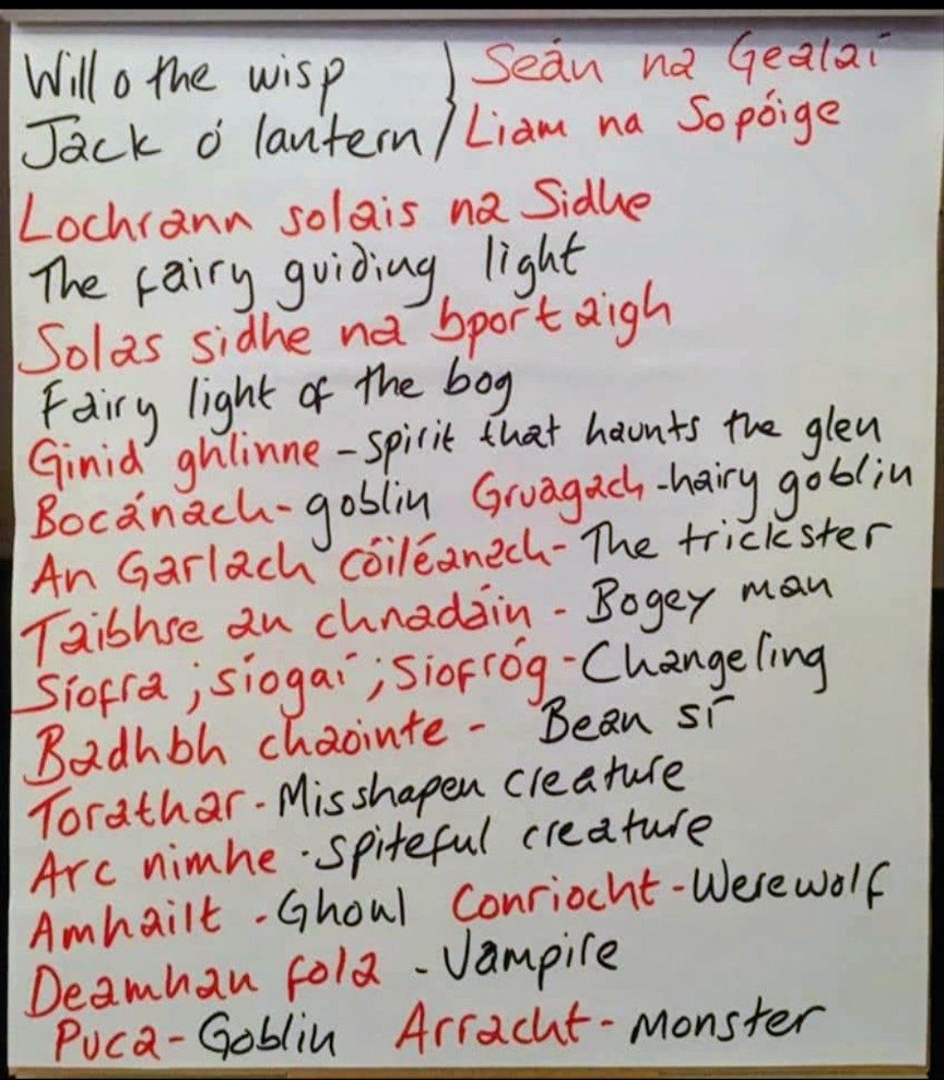 bí ag faire amach dóibh seo anocht!👻☠️🎃