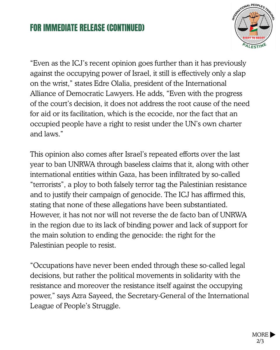 International League of Peoples' Struggle tweet media