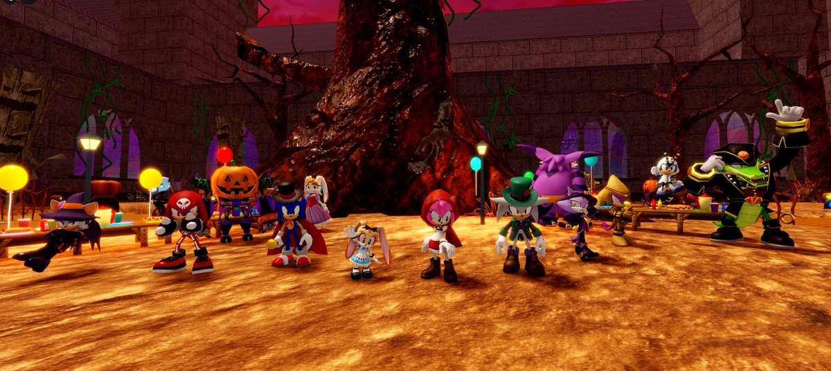 Happy #Halloween 🎃 from the #SonicSpeedSimulator team! Have fun and stay safe tonight 👋!