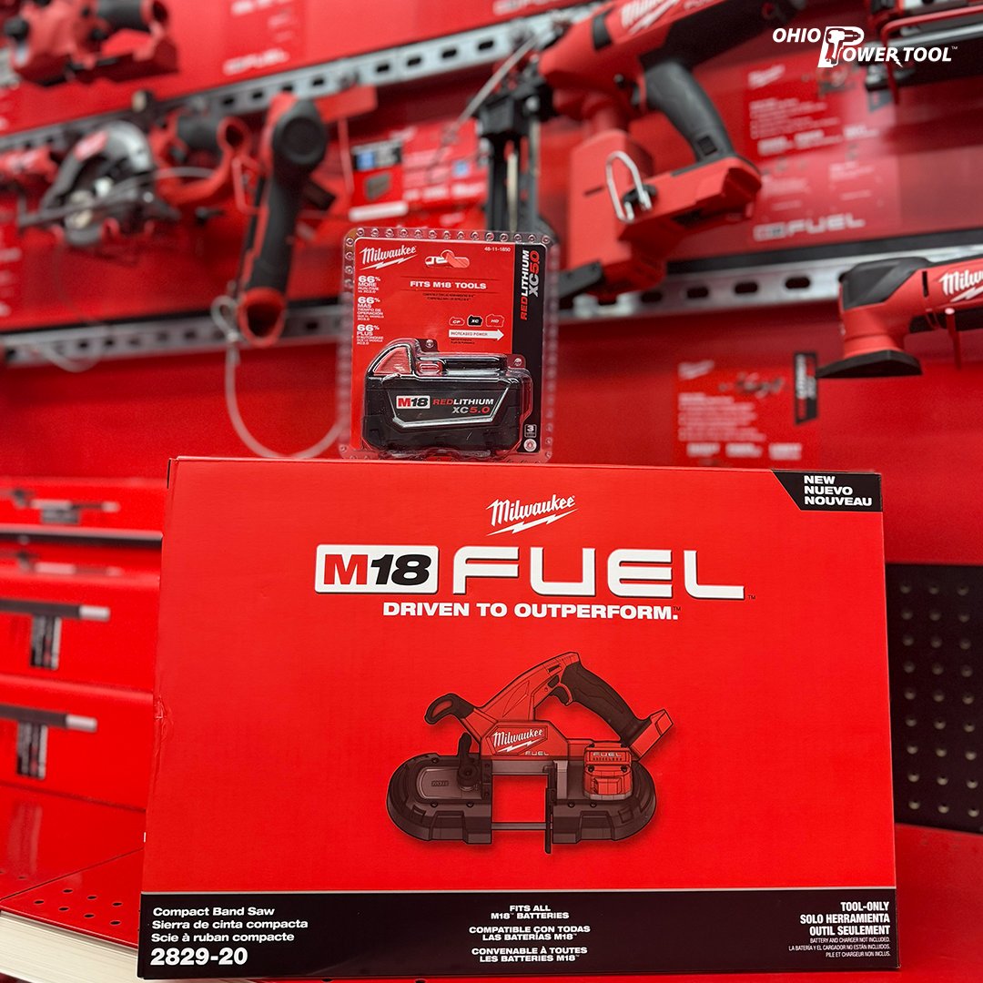 OhioPowerTool's tweet image. Free battery? Yes, please. Get a FREE M18 XC5.0 Battery when you pick up select @MilwaukeeTool  M18 bare tools from Ohio Power Tool. More runtime = fewer interruptions. Check it out: ohiopowertool.com/tool-deals/pro…
...
#OhioPowerTool #WeKnowTools #MilwaukeeTools #ToolDeals